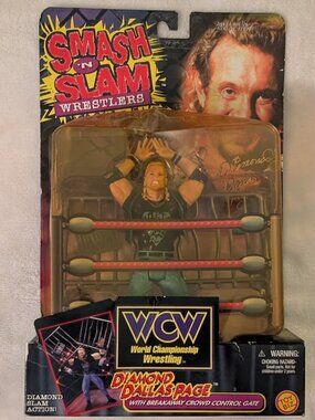 CIO 1999 TOY BIZ WCW Smash N' Slam Diamond Dallas Page